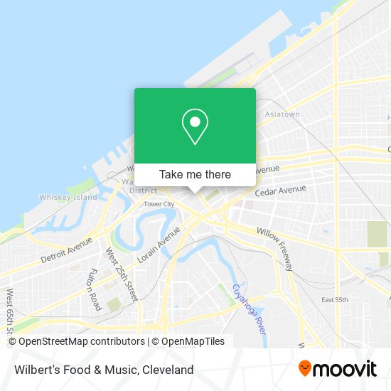 Mapa de Wilbert's Food & Music