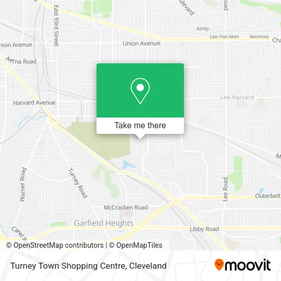 Turney Town Shopping Centre map