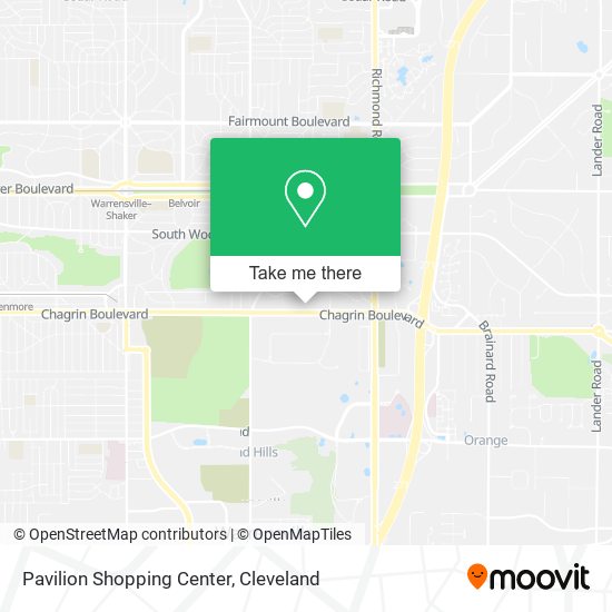 Pavilion Shopping Center map