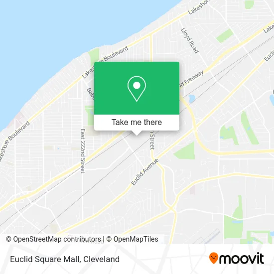 Euclid Square Mall map