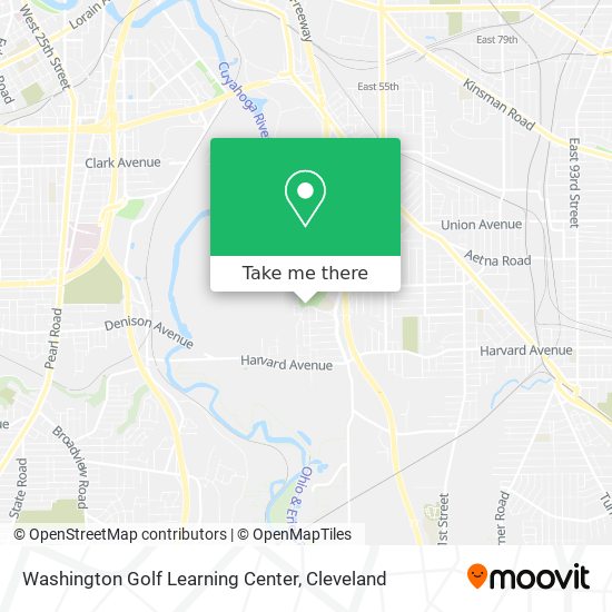 Mapa de Washington Golf Learning Center