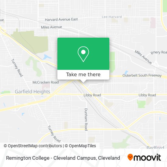 Remington College - Cleveland Campus map