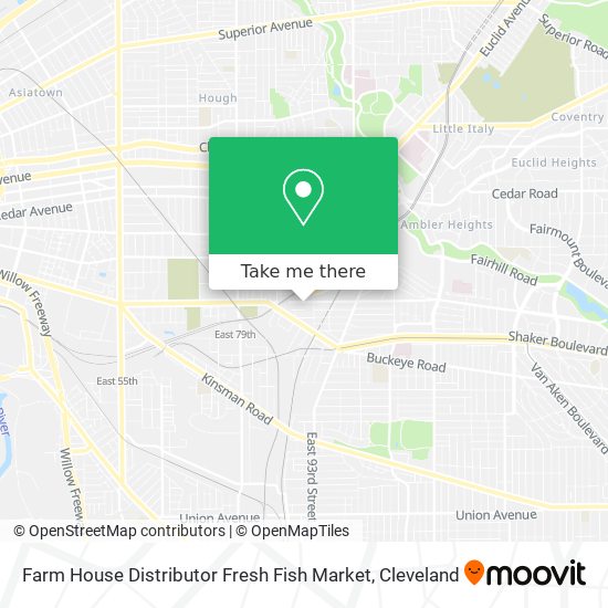 Farm House Distributor Fresh Fish Market map