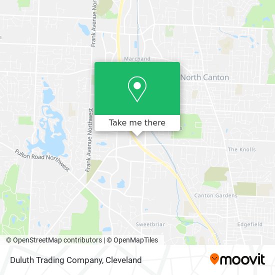Duluth Trading Company map