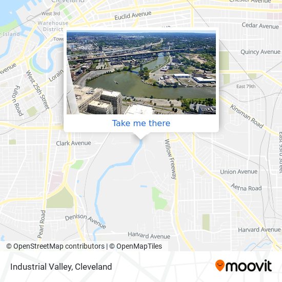 Industrial Valley map