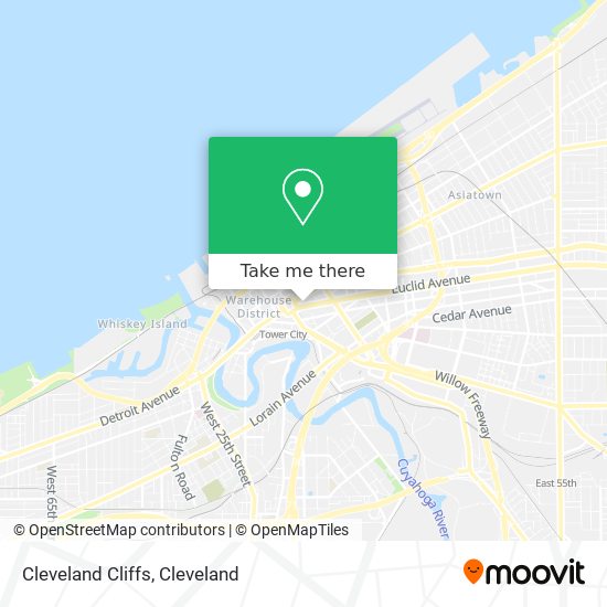 Mapa de Cleveland Cliffs