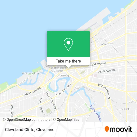 Mapa de Cleveland Cliffs