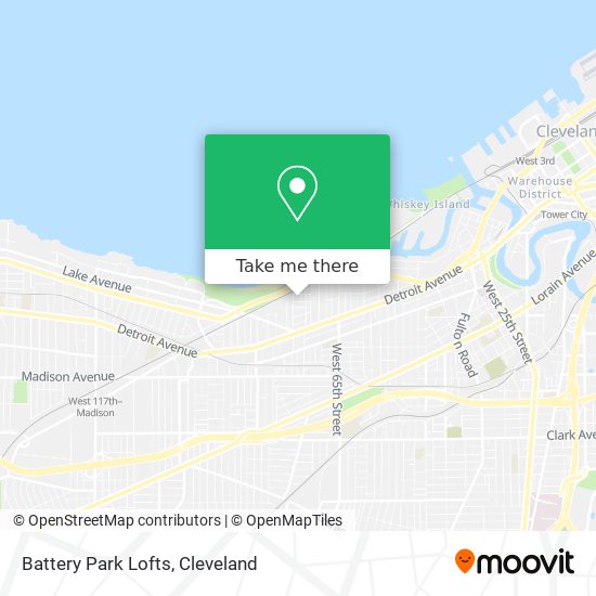 Battery Park Lofts map