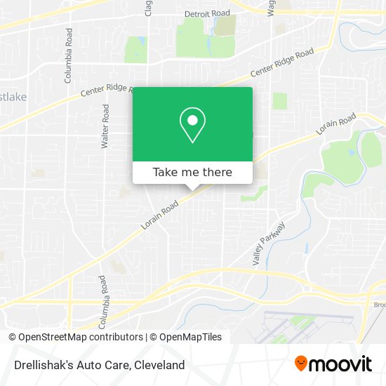 Drellishak's Auto Care map
