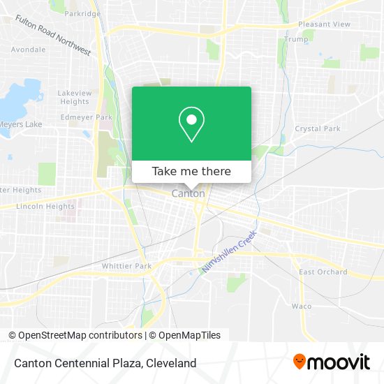 Mapa de Canton Centennial Plaza