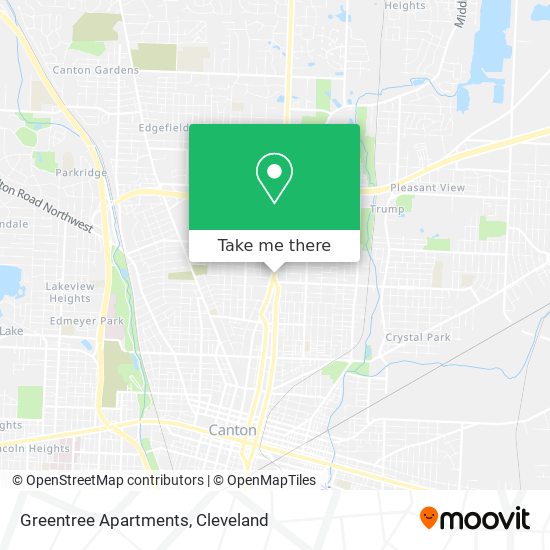 Mapa de Greentree Apartments