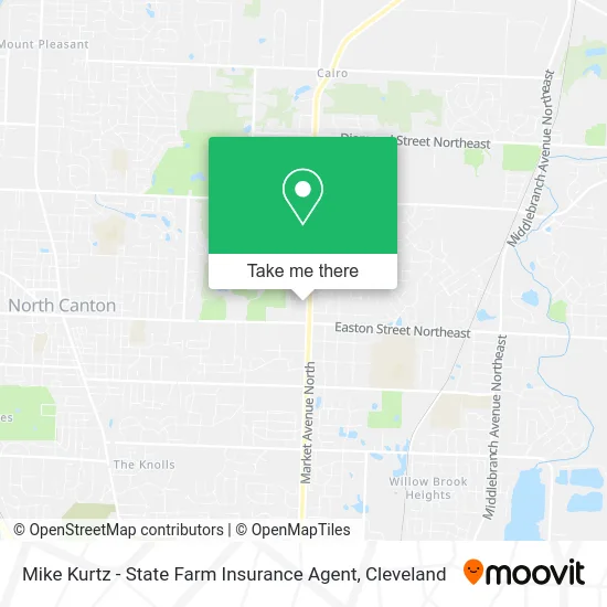 Mike Kurtz - State Farm Insurance Agent map