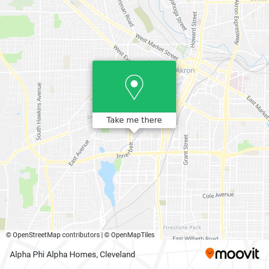 Alpha Phi Alpha Homes map