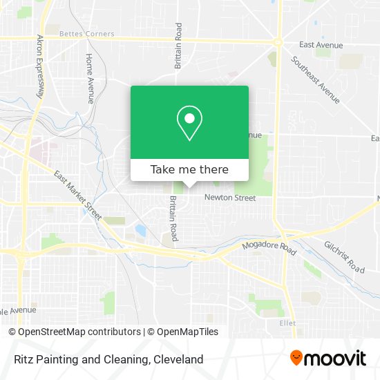 Mapa de Ritz Painting and Cleaning