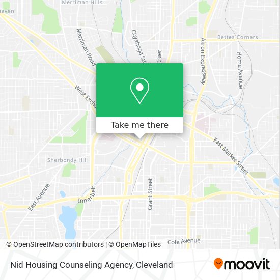 Mapa de Nid Housing Counseling Agency