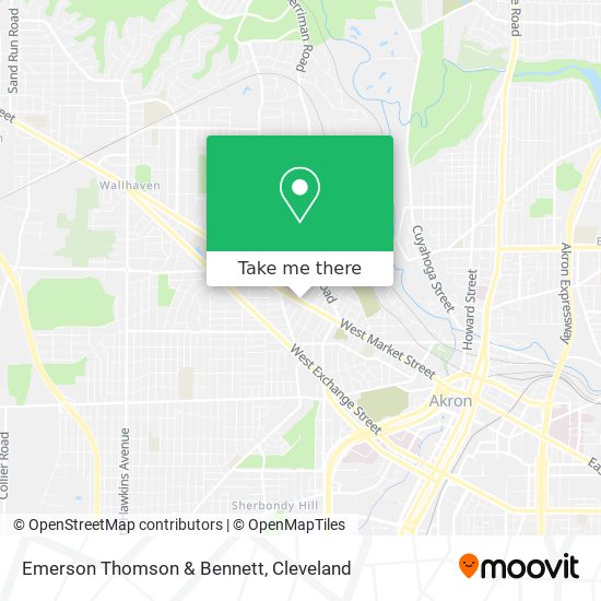 Emerson Thomson & Bennett map