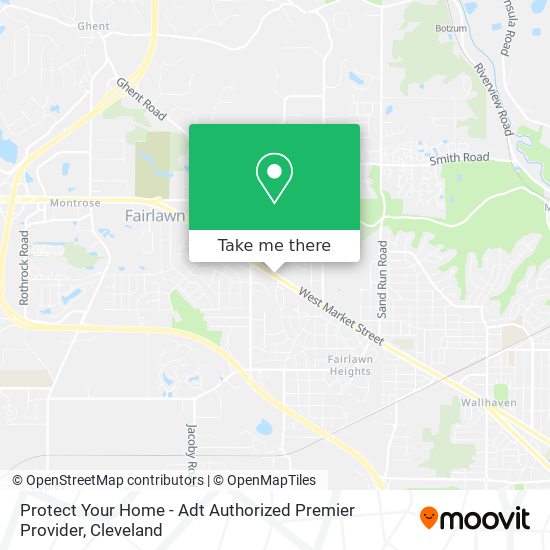 Mapa de Protect Your Home - Adt Authorized Premier Provider