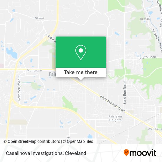 Casalinova Investigations map