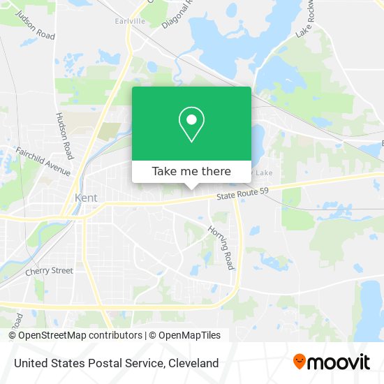 Mapa de United States Postal Service