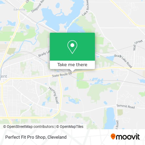 Mapa de Perfect Fit Pro Shop
