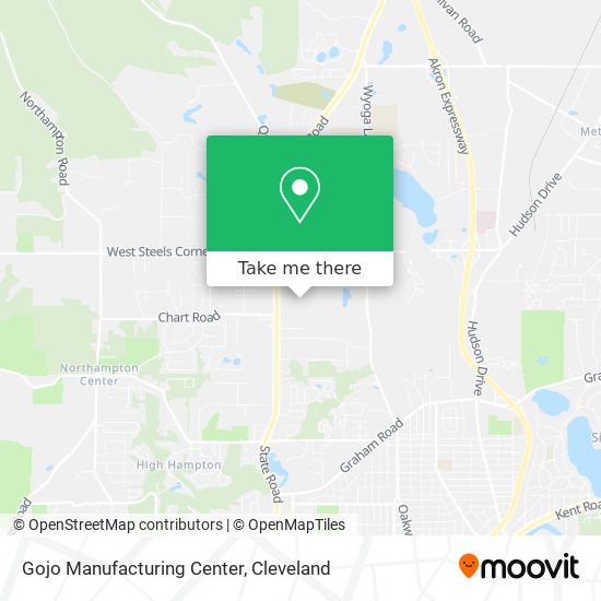 Mapa de Gojo Manufacturing Center