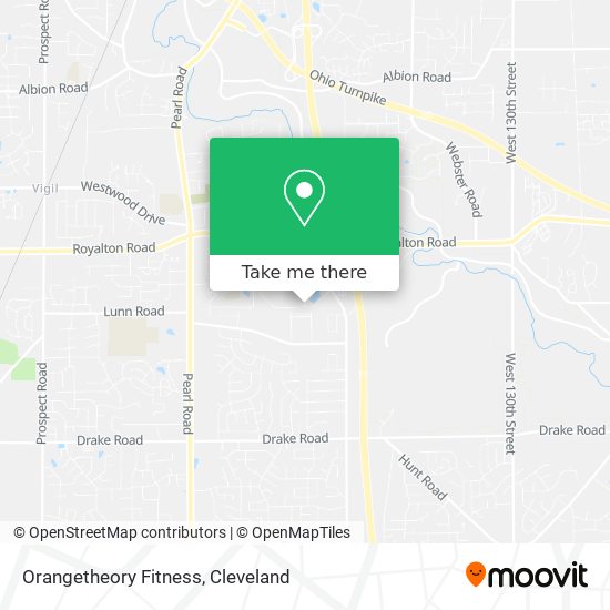 Orangetheory Fitness map