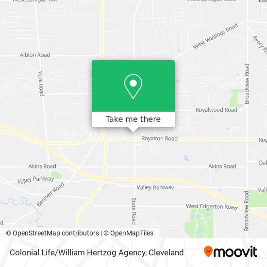 Colonial Life / William Hertzog Agency map
