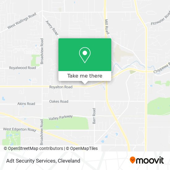 Adt Security Services map