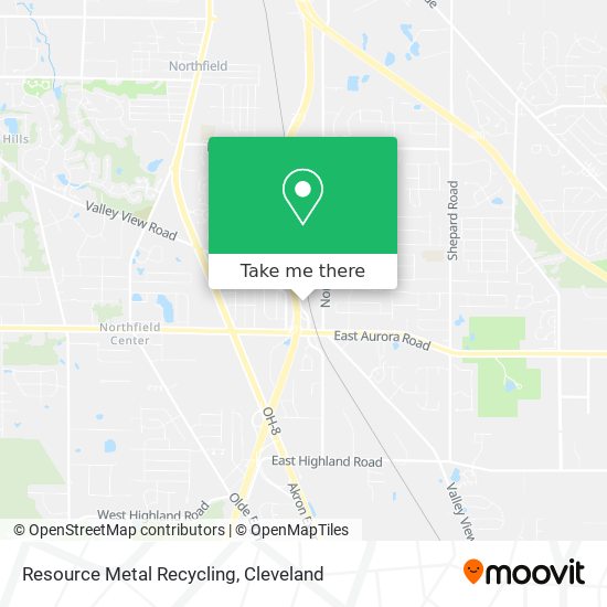 Mapa de Resource Metal Recycling