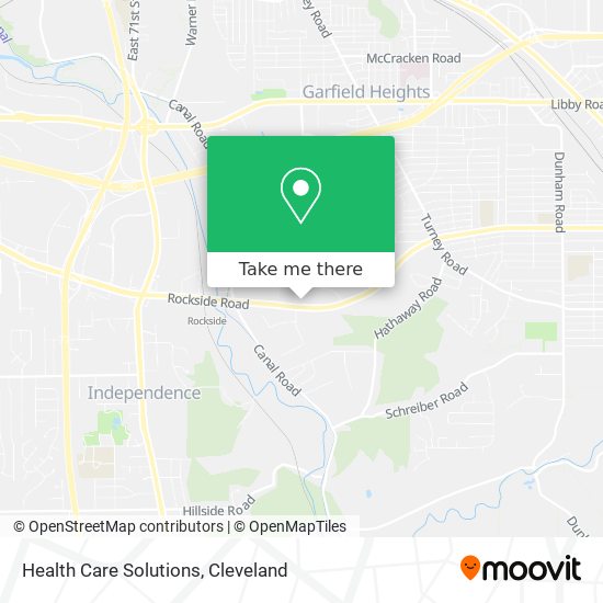 Mapa de Health Care Solutions