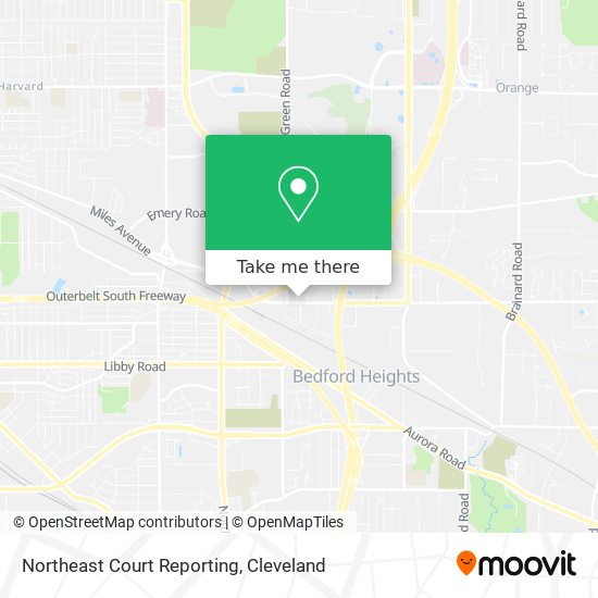 Northeast Court Reporting map