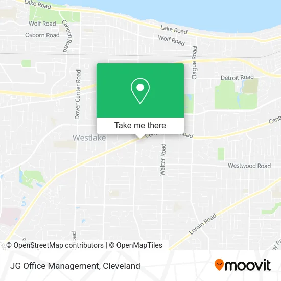 Mapa de JG Office Management