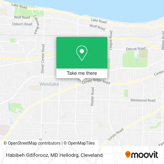 Mapa de Habibeh Gitiforooz, MD Hellodrg