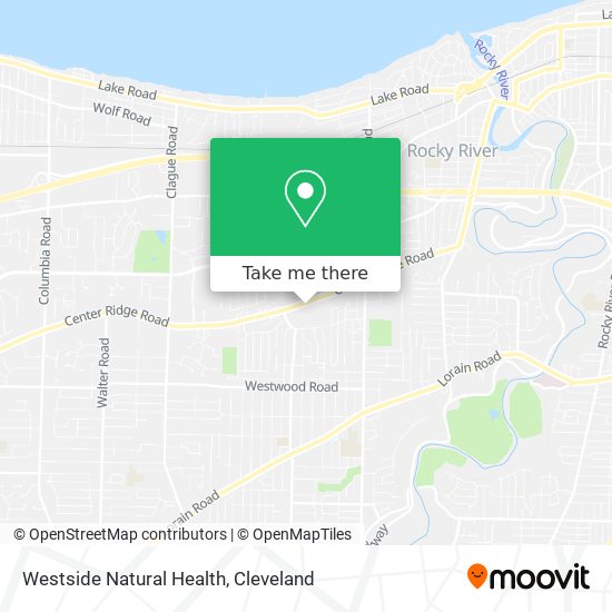 Westside Natural Health map
