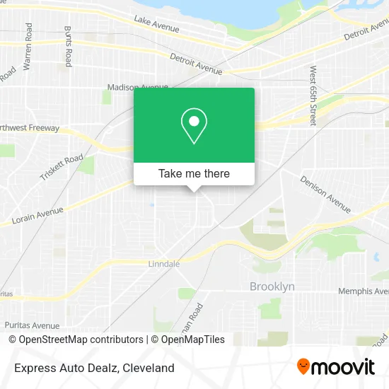 Express Auto Dealz map