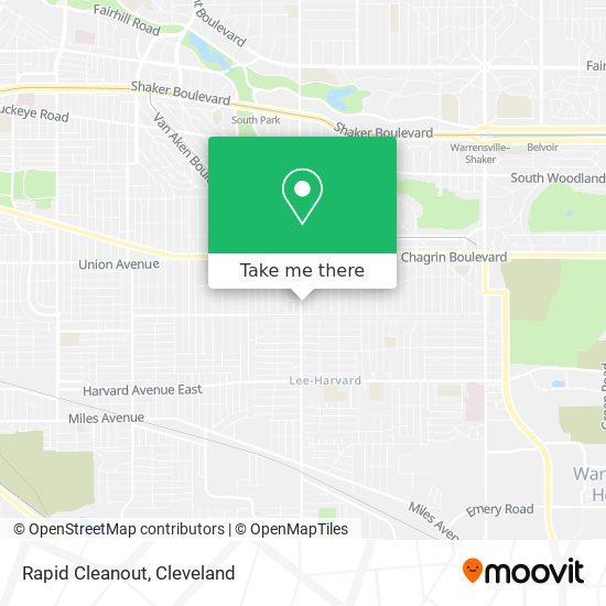 Mapa de Rapid Cleanout