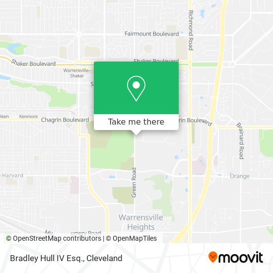Mapa de Bradley Hull IV Esq.