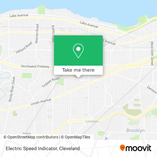 Electric Speed Indicator map