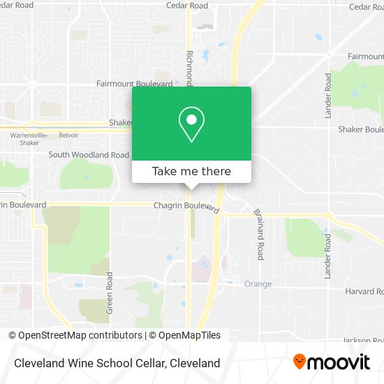 Mapa de Cleveland Wine School Cellar