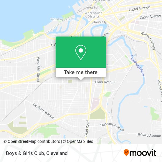 Mapa de Boys & Girls Club