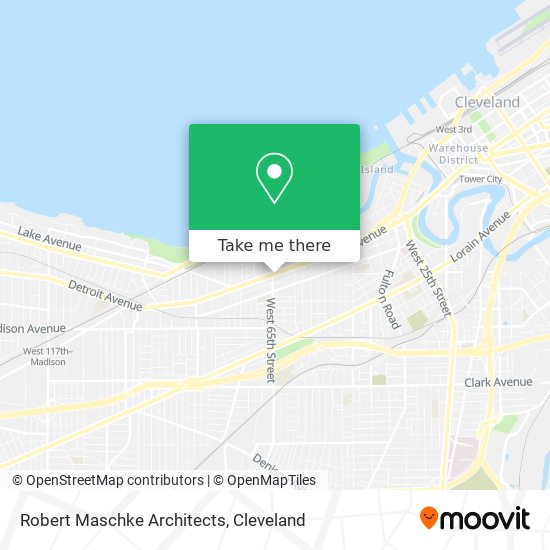 Robert Maschke Architects map