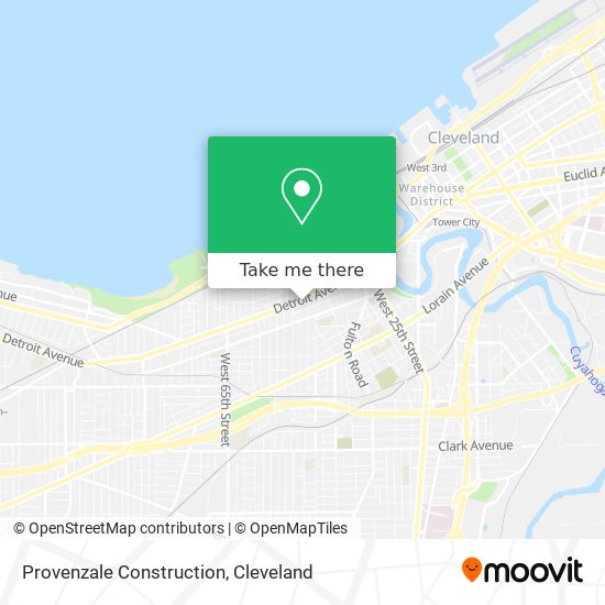 Mapa de Provenzale Construction