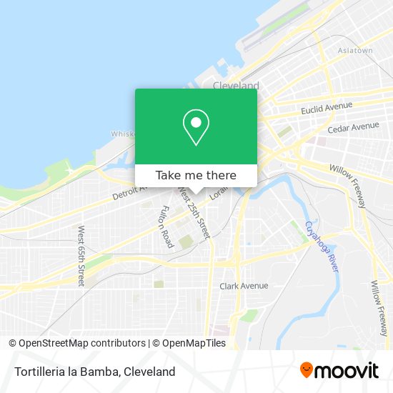 Tortilleria la Bamba map