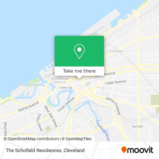 The Schofield Residences map