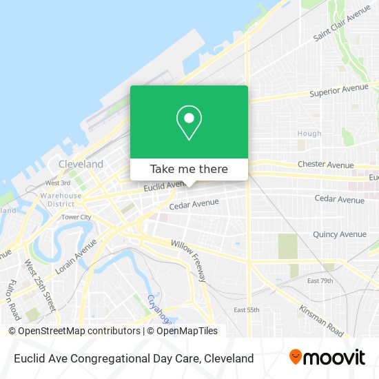Mapa de Euclid Ave Congregational Day Care