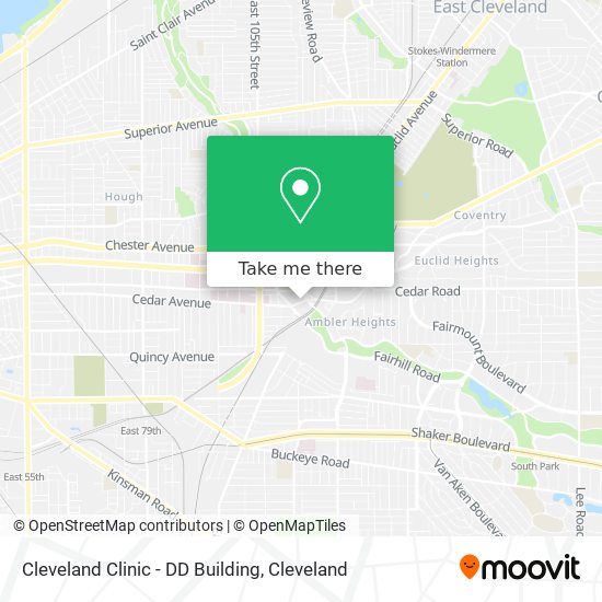 Cleveland Clinic - DD Building map