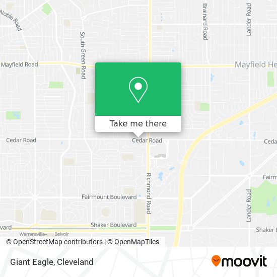 Mapa de Giant Eagle