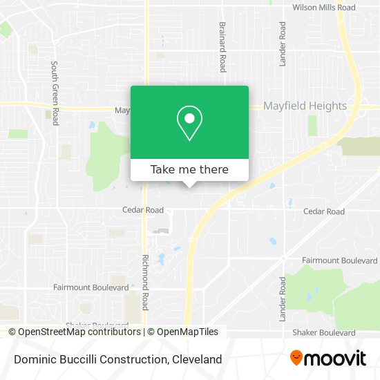 Dominic Buccilli Construction map
