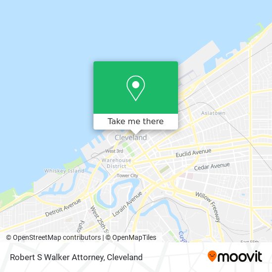 Mapa de Robert S Walker Attorney