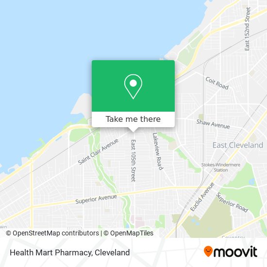 Health Mart Pharmacy map